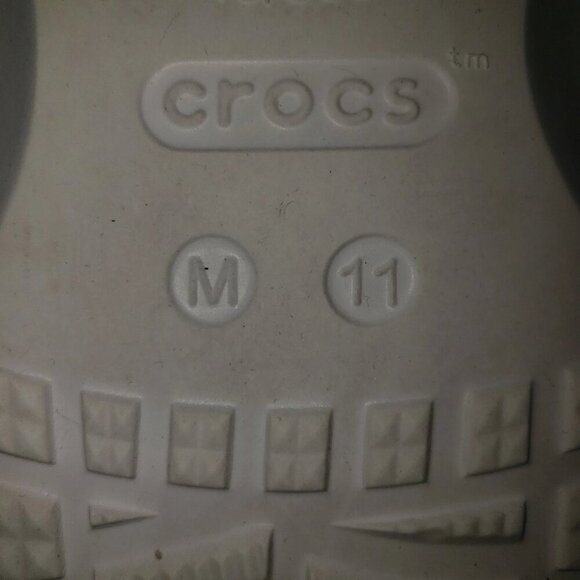 Crocs Men's Sandals Baya II Flip Flop Size 11 All White 208192 100 - Picture 7 of 7